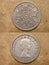 From series: coins of world. England. TWO SHILLINGS.