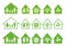 Series Green House Icons