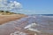 Series of waves along beach at PEI National Park