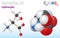 Serine (Ser, S) amino acid molecule. (Chemical formula C3H7NO3)