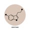 Serotonin formula icon