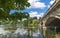 Serpentine lake and Serpentine Bridge in Hyde Park