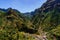 Serra de Agua. Mountain landscape with small village. Madeira Island, Portugal two