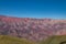 Serrania de Hornocal, the fourteen colors hill at Quebrada de Humahuaca - Humahuaca, Jujuy, Argentina