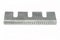 A serrated industrial blade for tape cutters, isolated on a white background.