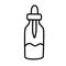 Serum icon. Skin care line icon. Outline signs for skincare products property.