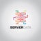 Server Digital Data Logo