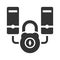 Server lock icon