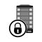server related lock icon image