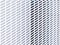 Server white metal air grill pattern texture abstract for background. Depth of field