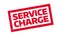 Service Charge rubber stamp