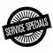 Service Specials rubber stamp