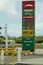 Service Station Fuel Prices Signage