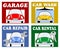 Services for motorists and drivers - garage, car wash, car repair, car rental.