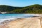 Ses Salines beach in the Ses Salinas National Park of Ibiza and Formentera, Spain