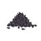 sesame seed black pile cartoon vector illustration