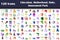 Set of 120 Education, Motherhood, Baby, Amusement Park icons