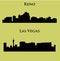 Set of 2 City in Nevada ( Las Vegas, Reno )