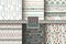 Set of 6 ethnic seamless patterns