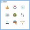 Set of 9 Modern UI Icons Symbols Signs for internet, internet, design, error, design