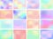 Set of abstract blurred gradient backgrounds. Creative modern concept, illustration. Holographic spectrum for the cover