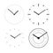 Set of abstract clocks template