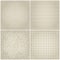 Set of Abstract Faded Geometric Pattern