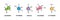 Set of adenine, thymine, guanine, cytosine, uracil chemical formulas. Adenine, thymine, guanine, cytosine, uracil