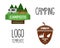 Set of Adventure Outdoor Tourism Travel Logo