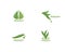 Set of aloevera logo template vector icon