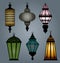 Set of arabic lantern part 1