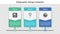 Set Area measurement, Hand scale spring mechanical and Speedometer. Business infographic template. Vector