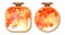 Set of autumn stickers labels