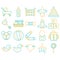 set of baby icons. Vector illustration decorative design