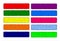 Set Banners web or web header, colorful, original