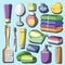 Set of Bath Accessories