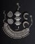 Set of Beautiful Oriental Silver jewelry (Indian, Arab, African, Egyptian)