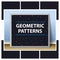 A set of beautifully made seamless simple geometric spacelike patterns.