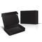 Set of Black Cardboard Box. Vector Package for Software, electronic device and other products