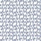 Set of blue and white sea vector seamless pattern. Scrapbook design elements. Abstract hand drawn fabric texture.