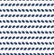 Set of blue and white sea vector seamless pattern. Scrapbook design elements. Abstract hand drawn fabric texture.