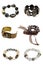 A set of braceletes