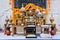 Set of Buddhist altar table is the focal point from which one ushers in fulfillment, happiness and wealth into their homes