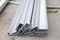 Set of building profiles, steel profiles for repair, construction works