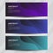 Set bundle abstract banner background modern gradient graphic. business banner collection design vector illustration