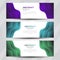 Set bundle abstract banner background modern liquid gradient graphic. business banner collection fluid design vector illustration