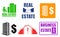 Set business estate icons