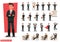 Set of Businessman character design