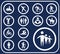 Set buttons - 100_D. Pictographs of people