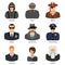 Set Characters of Criminals and Law Enforcers